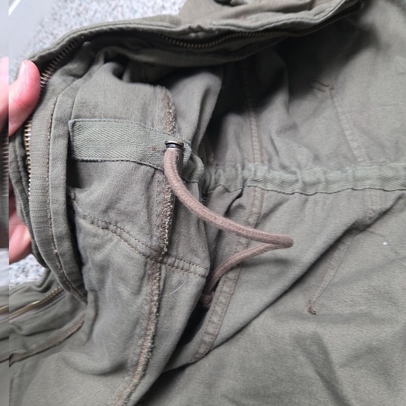 Free People Woman's Size Small Petite Military Style Utility Jacket Green‎ - Picture 9 of 11